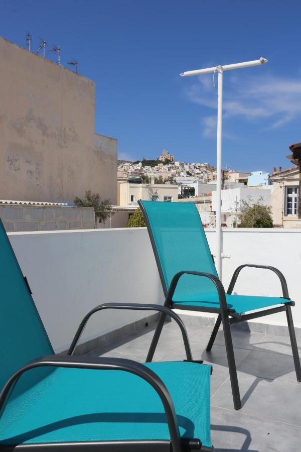 Welcome Home Syros Port Apartment Ermoupoli Exteriör bild